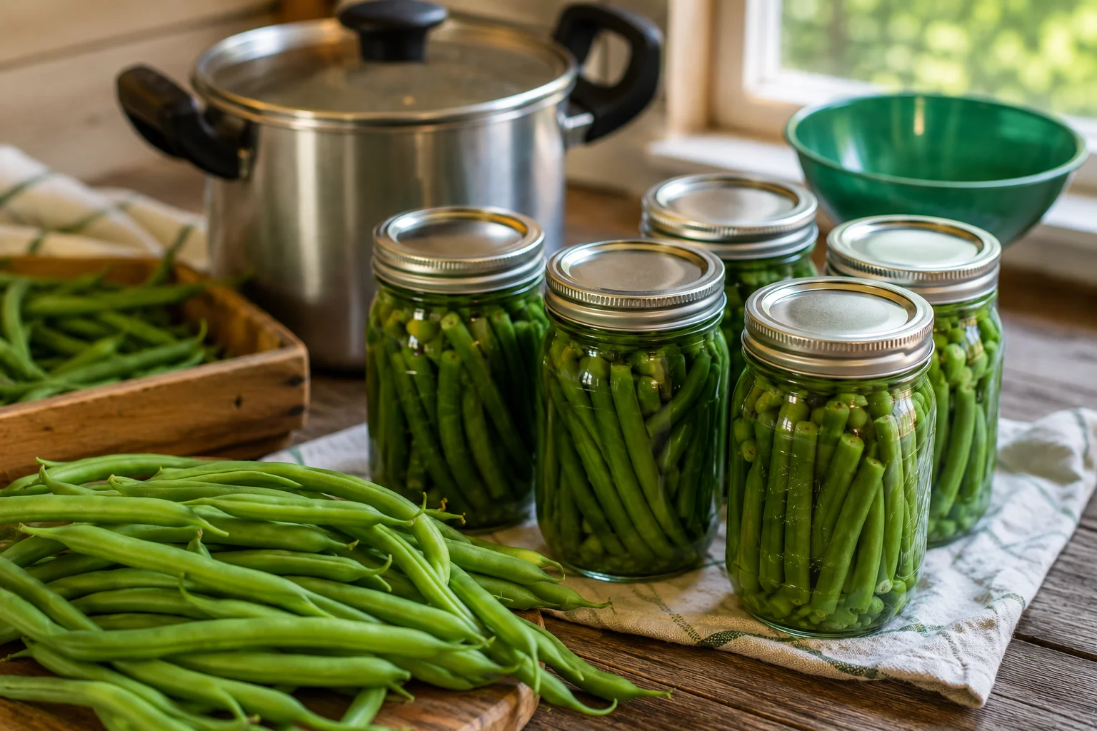 Canning Green Beans
